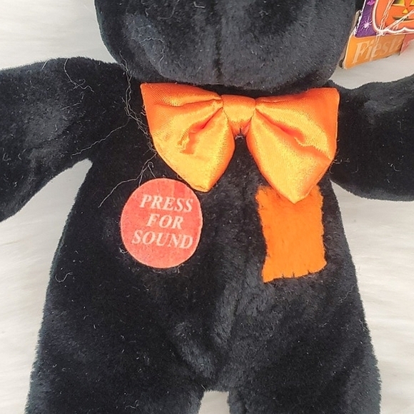 Y2K Fiesta Halloween Meow Witch Black Cat Plush Stuffed Animal Works 10" 🐈‍⬛️ - Picture 5 of 16